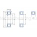 Радиальный однорядный шариковый подшипник 604-2Z SKF [Закрытый]